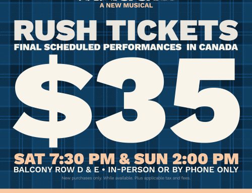 $35 Rush Tickets for Final Performances of Maggie in Cape Breton